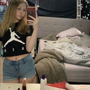 hollister hi-rise short-shorts